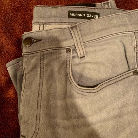Gray Murano Men's Jeans - Picture 1 of 1
